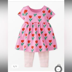 NIB Hanna Andersson print pocket dress